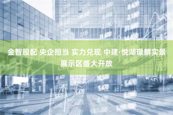 金智股配 央企担当 实力兑现 中建·悦湖璟麟实景展示区盛大开放
